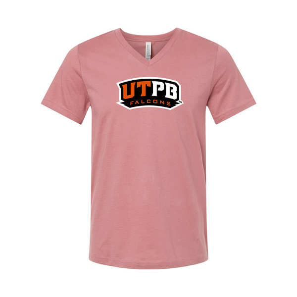 UTPB Falcons  BELLA  CANVAS - Jersey V-Neck T-Shirt