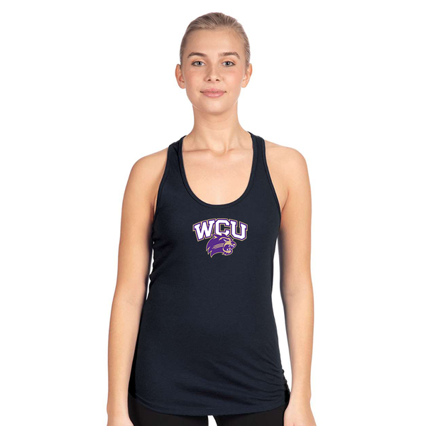 Women's Western Carolina CatamountsNext Level Ideal Racerback Tank