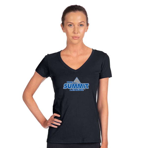 Women's The Summit League  Next Level V-Neck T-Shirt