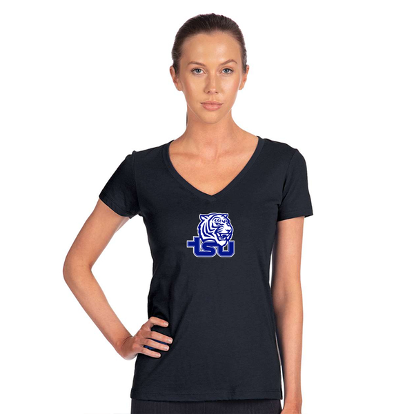 Women's Tennessee State Tigers  Next Level V-Neck T-Shirt