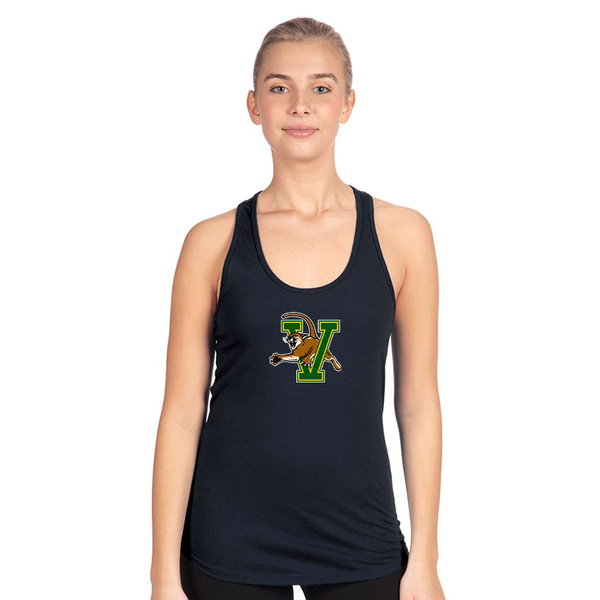 Women's Vermont Catamounts Next Level Ideal Racerback Tank