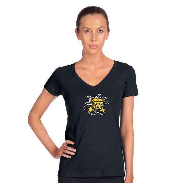 Women's Wichita State Shockers   Next Level V-Neck T-Shirt