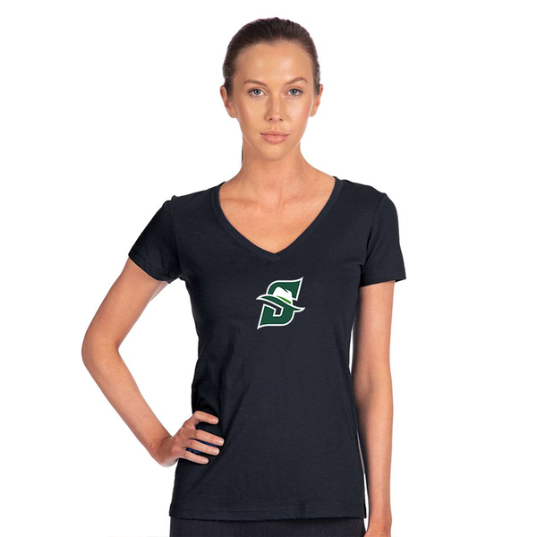 Women's Stetson Hatters  Next Level V-Neck T-Shirt