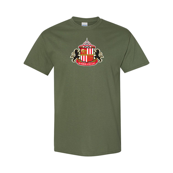 Men's  Sunderland AFC Soccer  Gildan Heavy Cotton T-Shirt