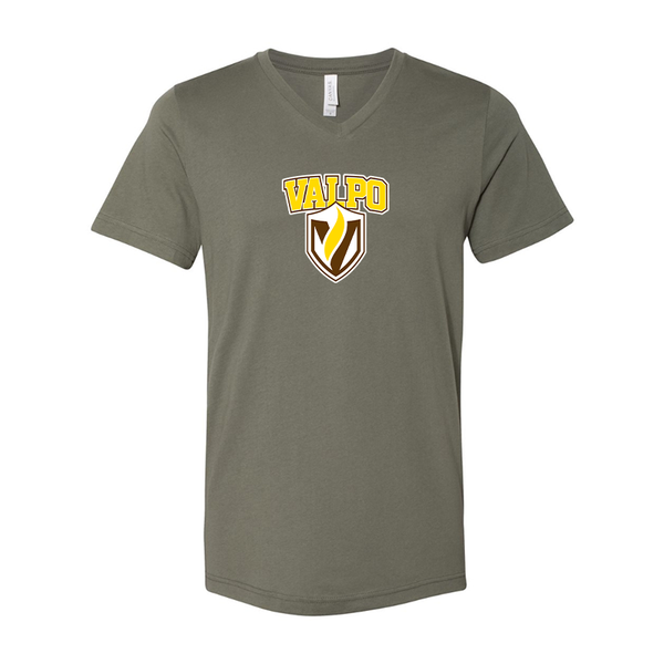 Valparaiso Crusaders BELLA  CANVAS - Jersey V-Neck T-Shirt