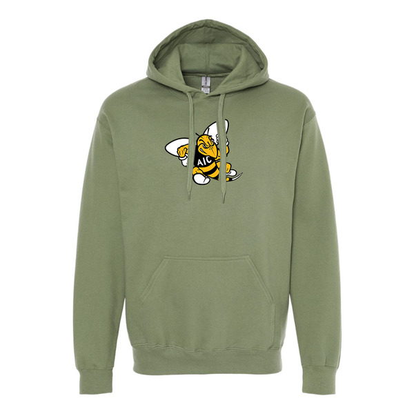 Men's AIC Yellow Jackets  Softstyle Midweight Hooded Sweatshirt