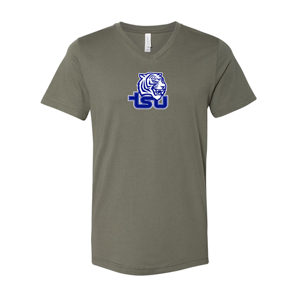 Tennessee State Tigers BELLA  CANVAS - Jersey V-Neck T-Shirt