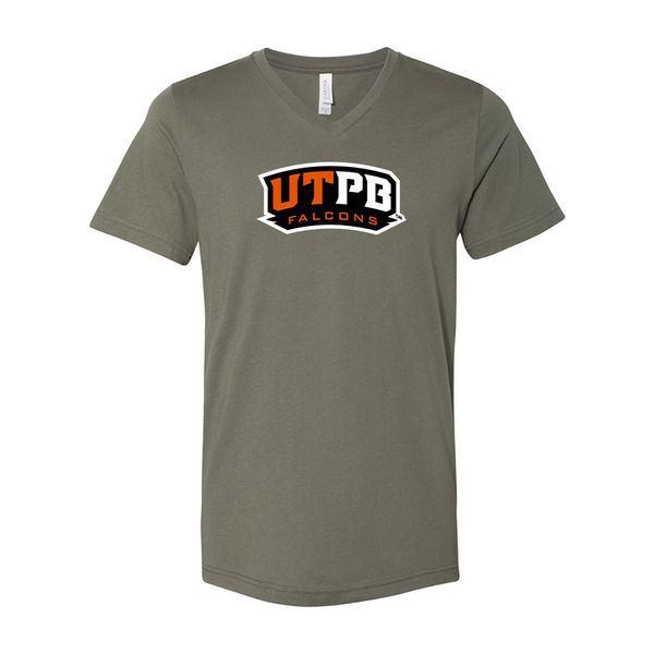 UTPB Falcons  BELLA  CANVAS - Jersey V-Neck T-Shirt