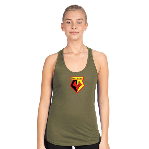 Women's Watford Soccer Next Level Ideal Racerback Tank