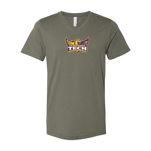 Tennessee Tech Golden Eagles BELLA  CANVAS - Jersey V-Neck T-Shirt