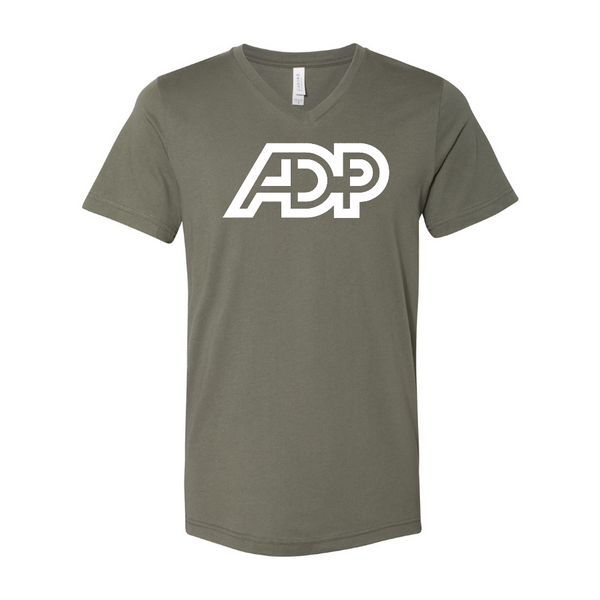 Men's ADP   BELLA + CANVAS - Jersey V-Neck T-Shirt