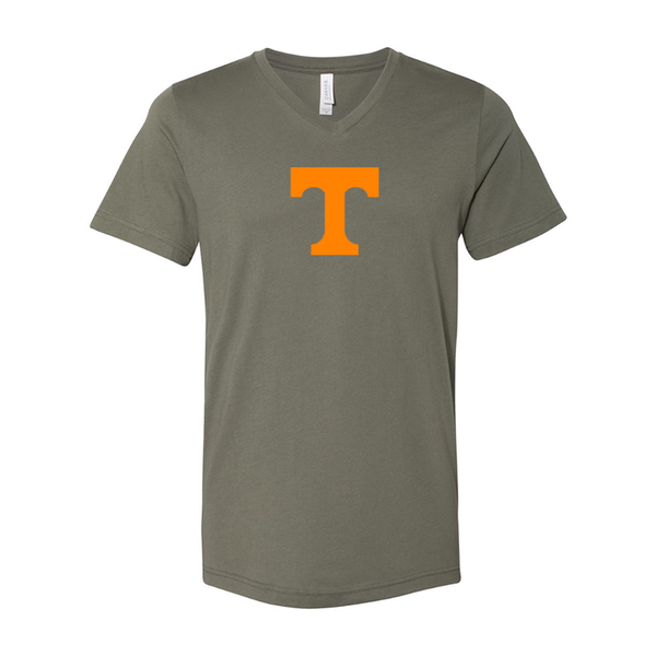 Tennessee Volunteers BELLA  CANVAS - Jersey V-Neck T-Shirt