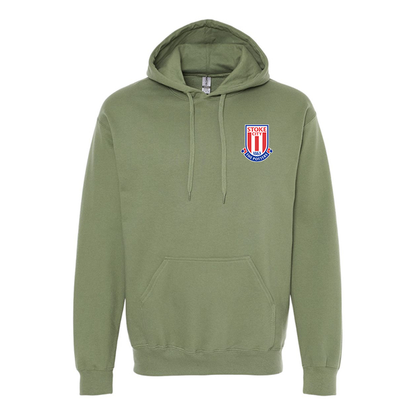 Men's Stoke City Soccer  Softstyle Midweight Hooded Sweatshirt
