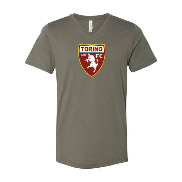 Torino Soccer BELLA  CANVAS - Jersey V-Neck T-Shirt