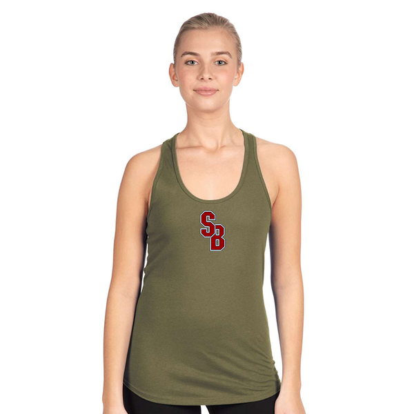 Women's Stony Brook Seawolves  Next Level Ideal Racerback Tank