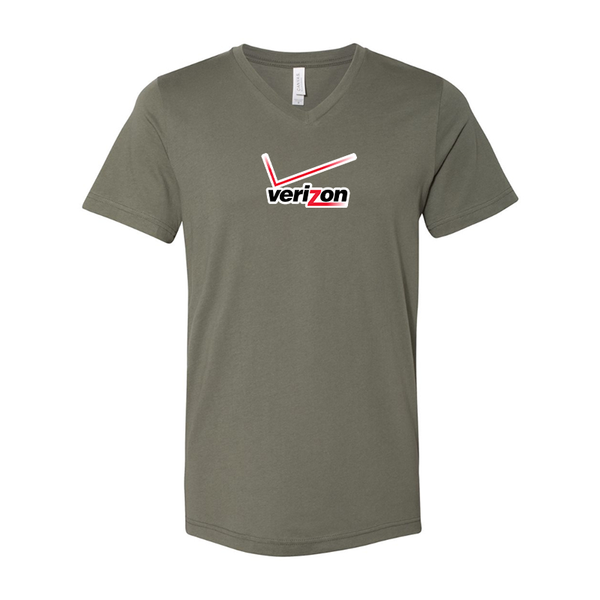 Verizon Wireless BELLA  CANVAS - Jersey V-Neck T-Shirt
