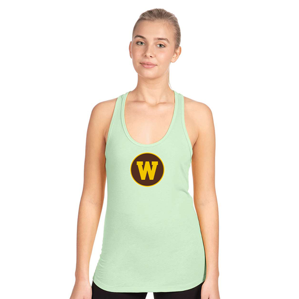 Women's   Western Michigan Broncos Next Level Ideal Racerback Tank
