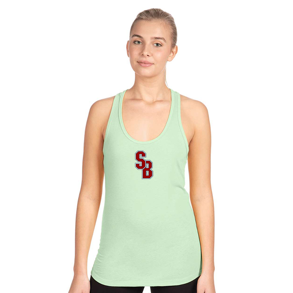 Women's Stony Brook Seawolves  Next Level Ideal Racerback Tank