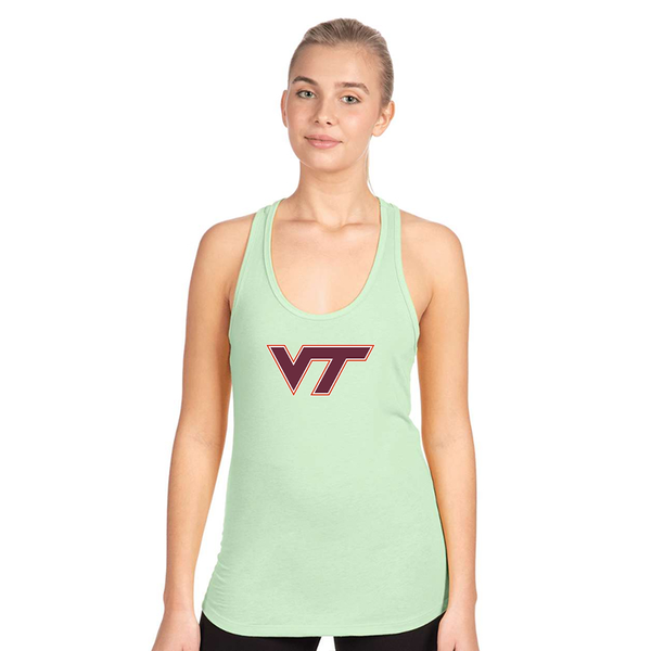 Women's Virginia Tech Hokies Next Level Ideal Racerback Tank