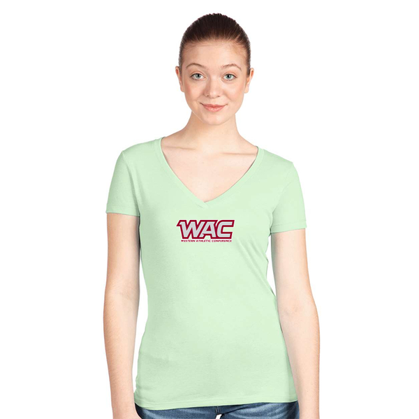 Women's Western Athletic Conference  Next Level V-Neck T-Shirt
