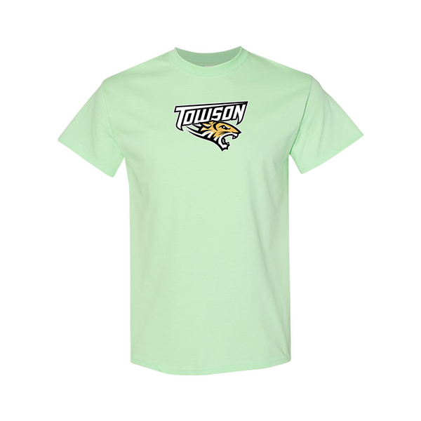 Men's Towson Tigers Gildan Heavy Cotton T-Shirt
