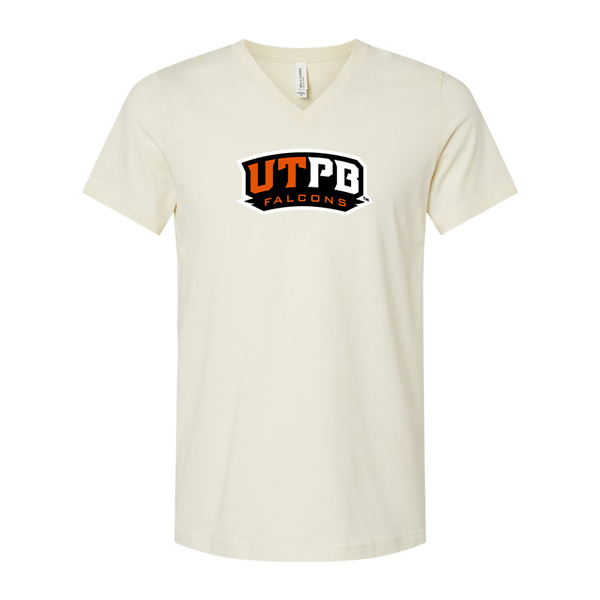 UTPB Falcons  BELLA  CANVAS - Jersey V-Neck T-Shirt