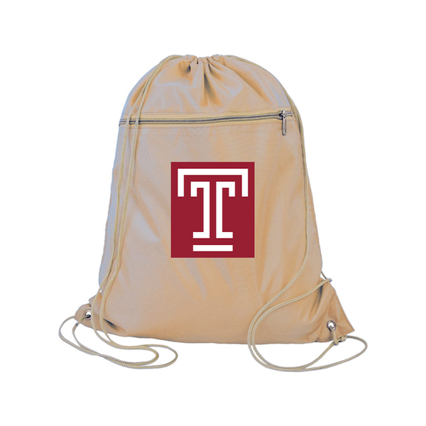 Temple Owls Q-Tees - Polyester Cinchpack