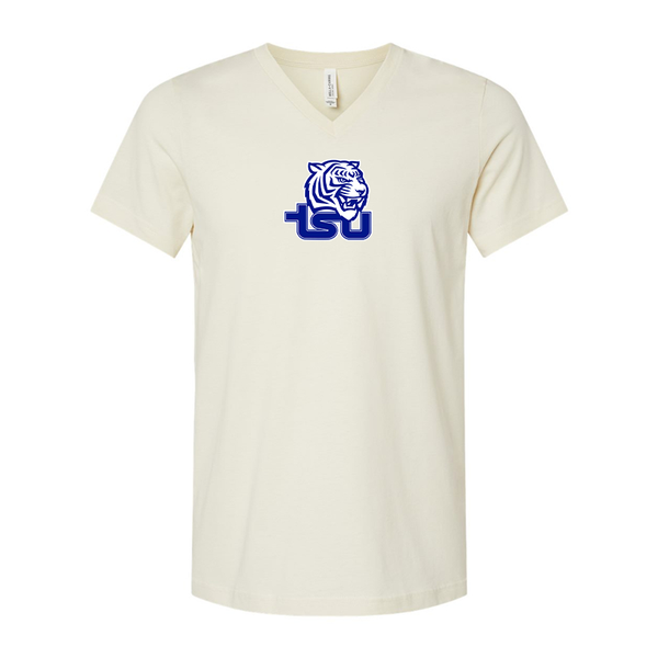 Tennessee State Tigers BELLA  CANVAS - Jersey V-Neck T-Shirt