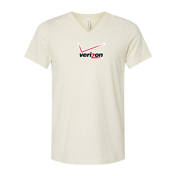 Verizon Wireless BELLA  CANVAS - Jersey V-Neck T-Shirt