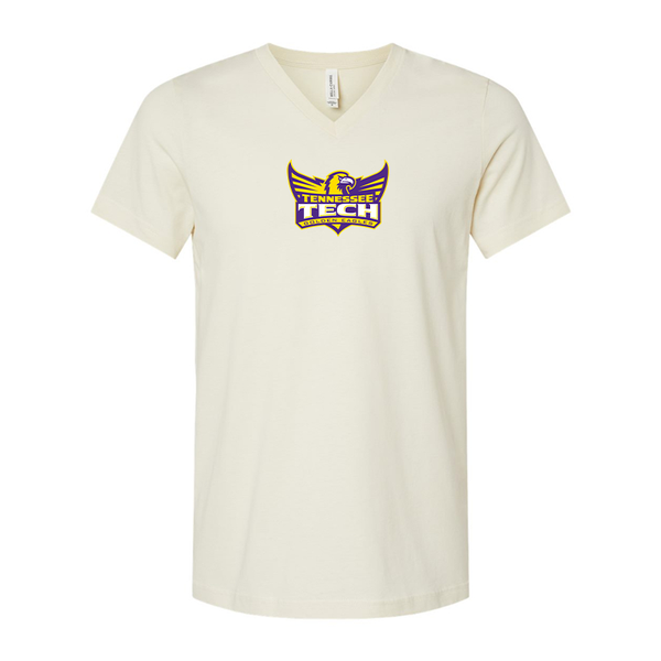 Tennessee Tech Golden Eagles BELLA  CANVAS - Jersey V-Neck T-Shirt