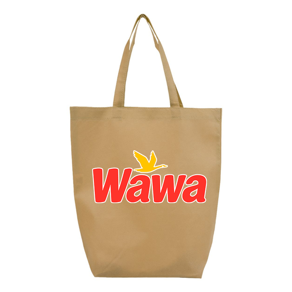 Wawa Gas Station Q-Tees Non-Woven Gusset Bottom Tote