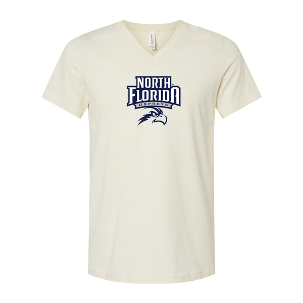 UNF Ospreys  BELLA  CANVAS - Jersey V-Neck T-Shirt