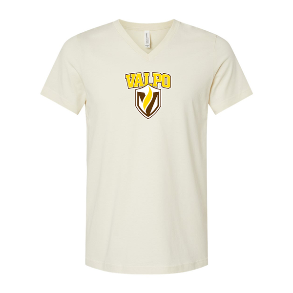 Valparaiso Crusaders BELLA  CANVAS - Jersey V-Neck T-Shirt