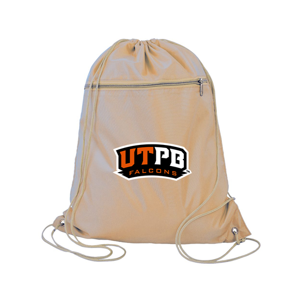 UTPB Falcons  Q-Tees - Polyester Cinchpack