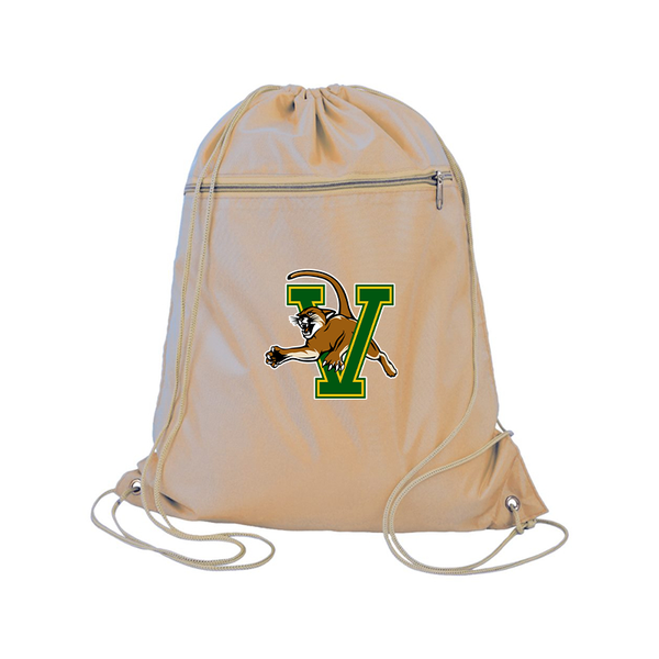 Vermont Catamounts Q-Tees - Polyester Cinchpack