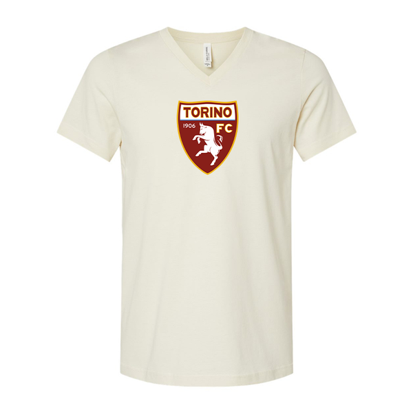 Torino Soccer BELLA  CANVAS - Jersey V-Neck T-Shirt