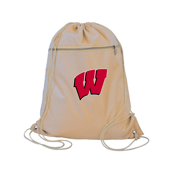 Wisconsin Badgers Q-Tees - Polyester Cinchpack