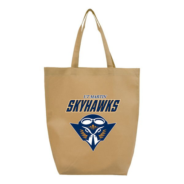 Tennessee Martin Skyhawks Q-Tees Non-Woven Gusset Bottom Tote