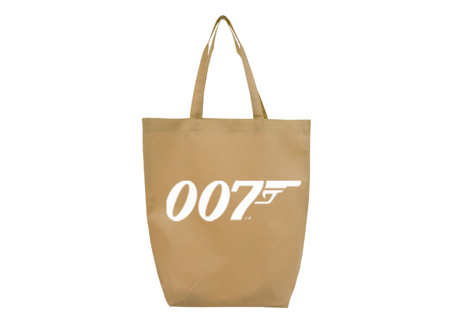 007 James Bond Movie -  Q-Tees - Non-Woven Gusset Bottom Tote - Q1251