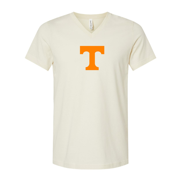 Tennessee Volunteers BELLA  CANVAS - Jersey V-Neck T-Shirt