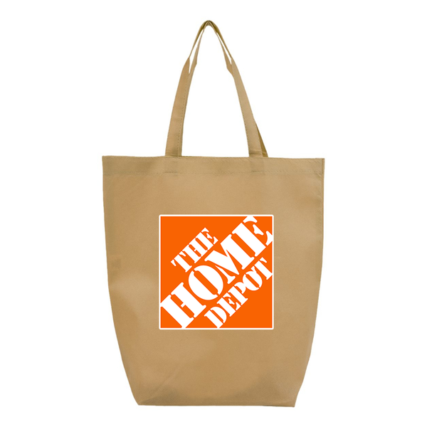 The Home Depot Q-Tees Non-Woven Gusset Bottom Tote