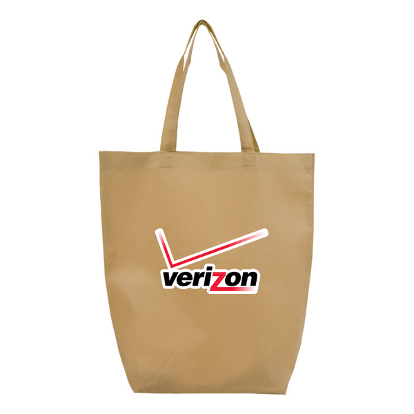 Verizon Wireless Q-Tees Non-Woven Gusset Bottom Tote