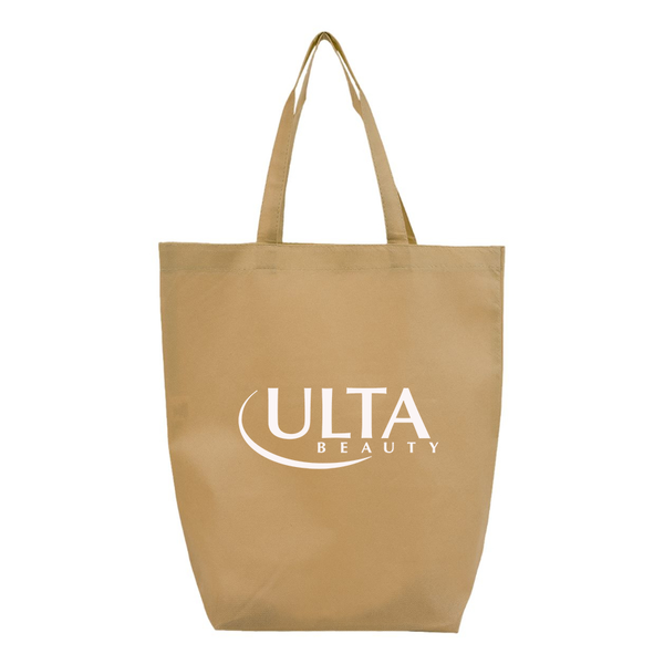 Ulta Beauty  Q-Tees Non-Woven Gusset Bottom Tote