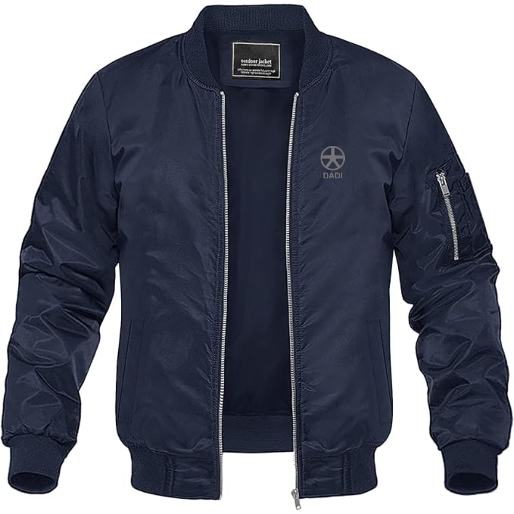 Men's Dadi Logo Lightweight Bomber Jacket