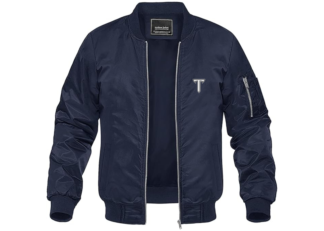 Men's Troy Trojans Lightweight Bomber Jacket