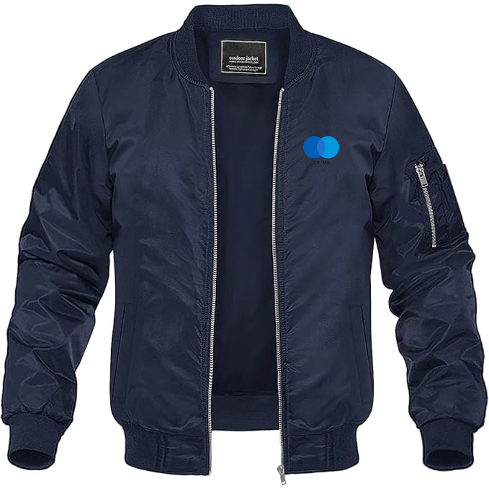 Men's Cirrus Logo Lightweight Bomber Jacket