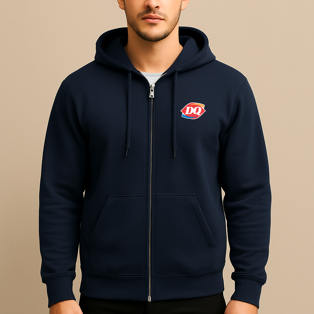 Men's DQ Dairy Queen Zipper Hoodie