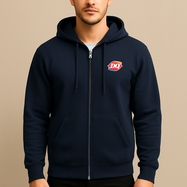 Men's DQ Dairy Queen  Zipper Hoodie