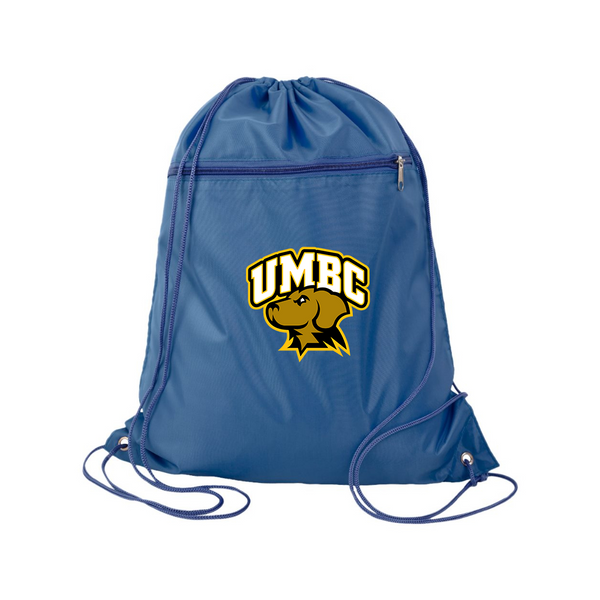 UMBC Retrievers Q-Tees - Polyester Cinchpack
