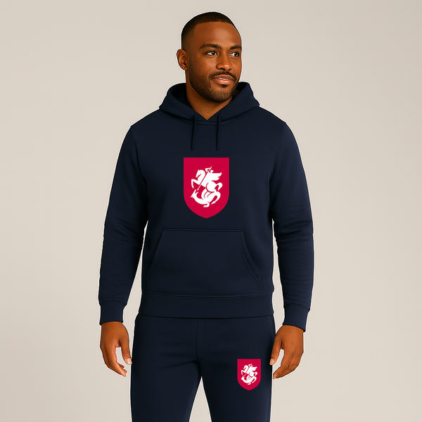 Men's Georgia National Soccer Team Hoodie Joggers Set